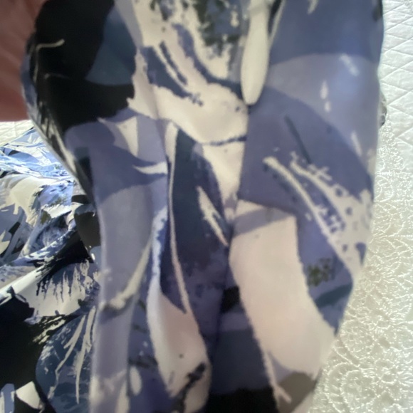 Alfani Leaf Print Mini Dress Size 12 Petite - Picture 9 of 13